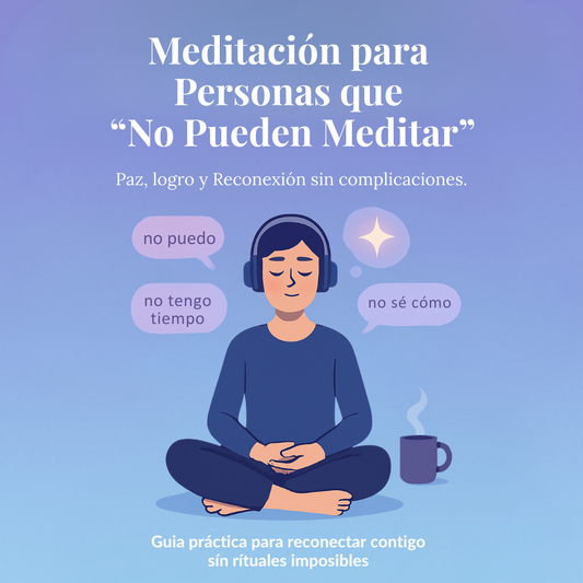 Meditación para Personas que “No Pueden Meditar”: Paz, Logro y Reconexión