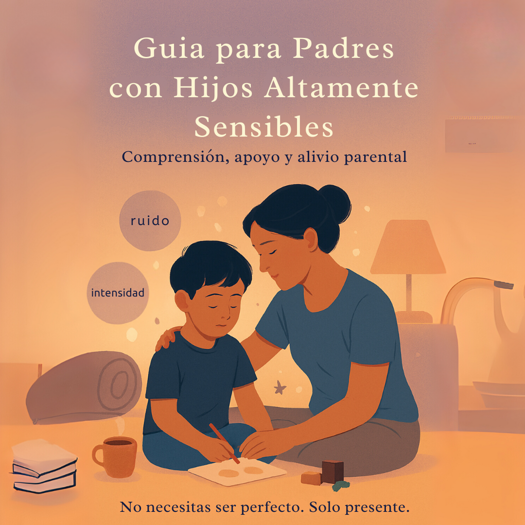 Guía para Padres con Hijos Altamente Sensibles: Comprensión, Vínculo y Alivio Parental